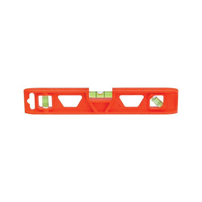 Johnson Structo-Cast 9 in. Plastic Torpedo Level 3 vial
