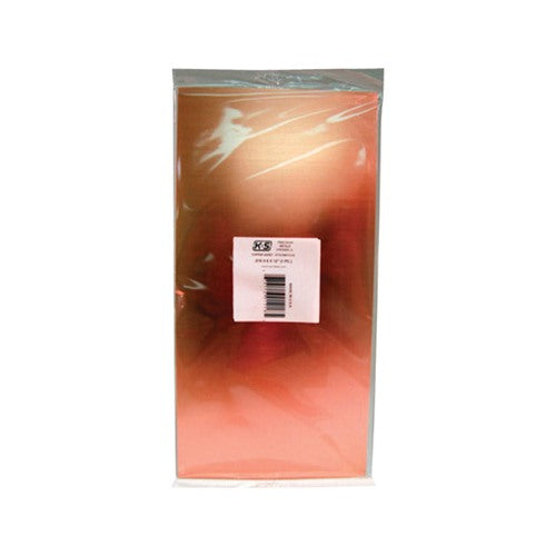 K&S 0.025 in. X 6 in. W X 12 in. L Copper Plain Sheet Metal