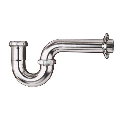 Keeney 1-1/2 in. D Chrome Plated Brass P Trap