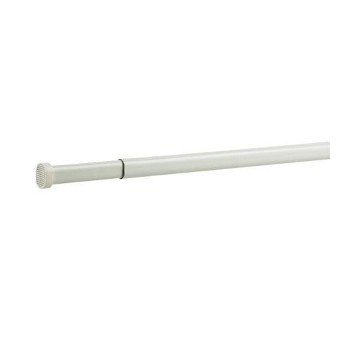 Kenney White Traditional/Transitional Tension Rod 48 in. L X 84 in. L