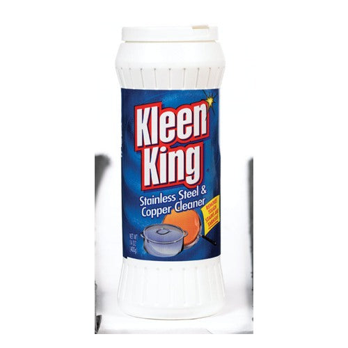 Kleen King Fresh Clean Scent Metal Cleaner 14 oz Powder