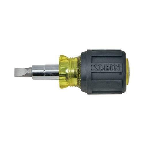 Klein Tools Stubby Multi-Bit Screwdriver/Nut Driver 3.25 in. 5 pc