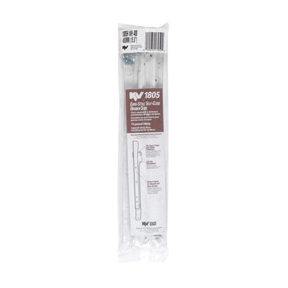 Knape & Vogt 16 in. L Steel Self Close Drawer Slide 2 pk