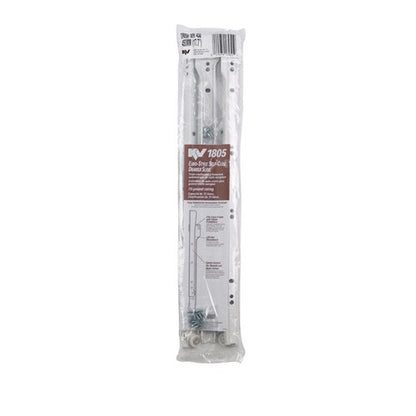 Knape & Vogt 18 in. L Steel Self Close Drawer Slide 2 pk