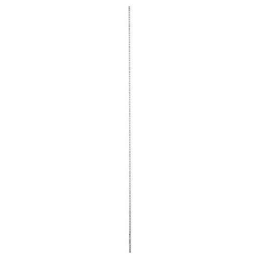 Knape & Vogt White Steel Heavy Duty Shelf Bracket 23 Ga. 72 in. L 250 lb