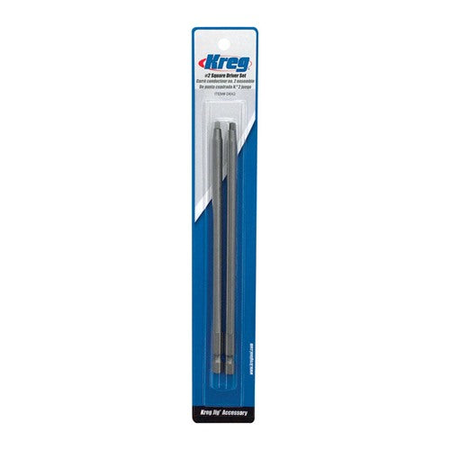 Kreg Square #2 Power Bit Steel 2 pc