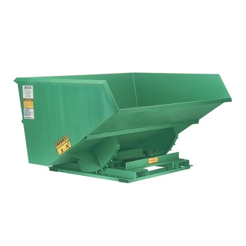 21"W × 23"D × 76"H | Large Volume, Low Profile Dumpers