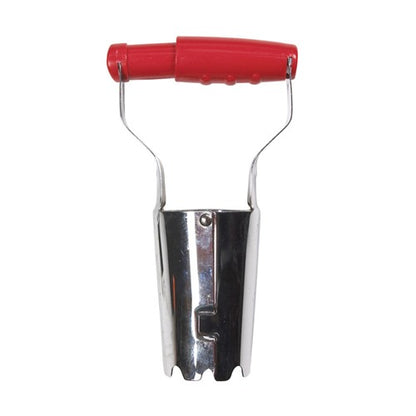 Lawn & Garden 9 in. Steel Adjustable Bulb Planter Poly Handle