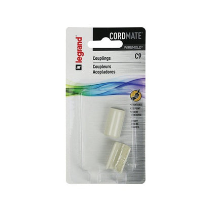Legrand Cordmate 2 3/4 in. D Plastic Electrical Conduit Coupling For AC, MC and RWFMC Cable 1 pk