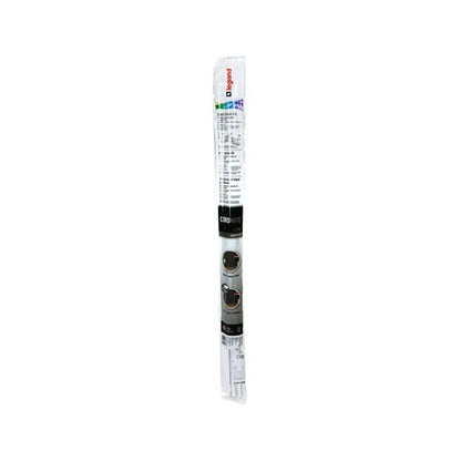Legrand Cordmate White Plastic Cord and Cable Organizer Kit