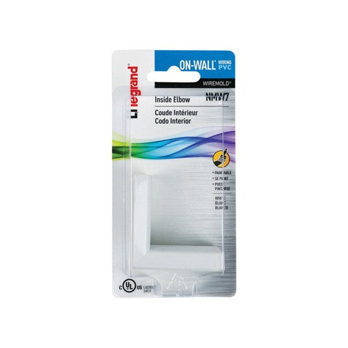 Legrand On-Wall 2 in. L Inside Elbow 1 pk