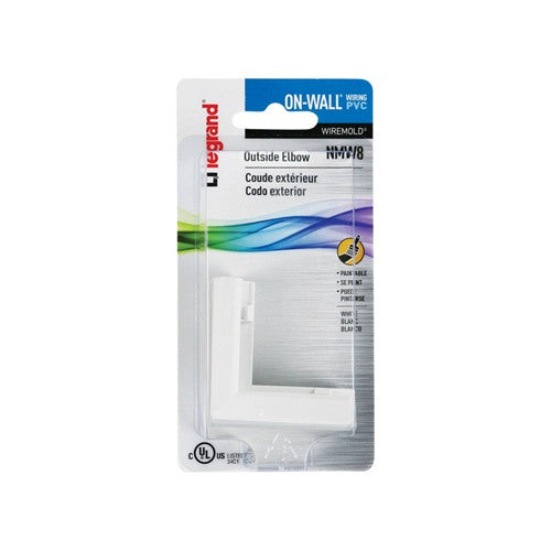 Legrand On-Wall 2 in. L Outside Elbow 1 pk