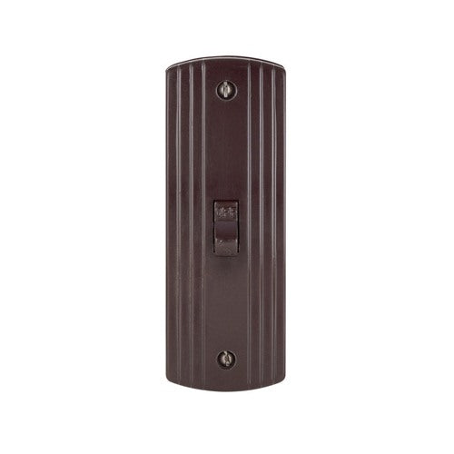 Leviton 10 amps Single Pole Toggle Switch Brown 1 pk