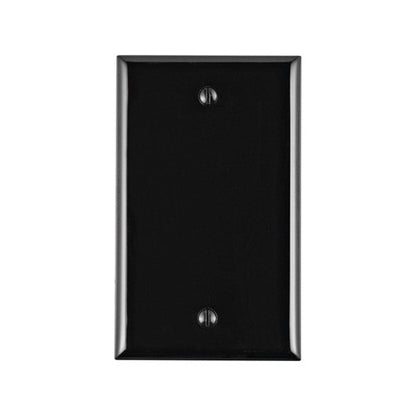 Leviton Black 1 gang Nylon Blank Wall Plate 1 pk