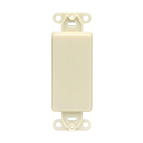 Leviton Decora Ivory 1 gang Nylon Decorator Wall Plate 1 pk
