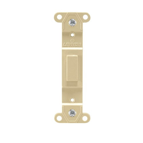 Leviton Ivory 1 gang Plastic Blank Wall Plate 1 pk