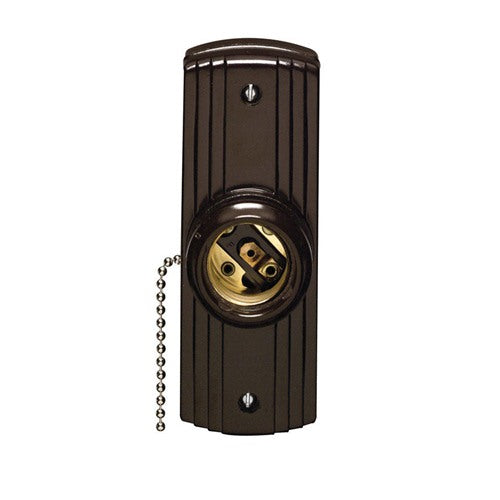 Leviton Pull Chain Lampholder 600 W 250 V Medium