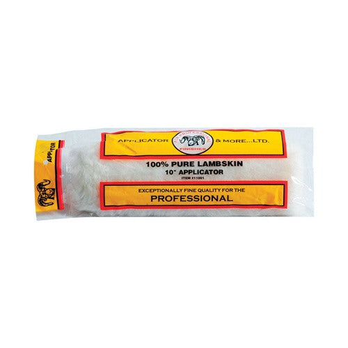 Linzer 10 in. L White Lambskin Applicators