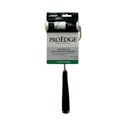 Linzer Pro Edge 4 in. W Mini Paint Roller Frame and Cover Threaded End — Model MT 701-11 0400