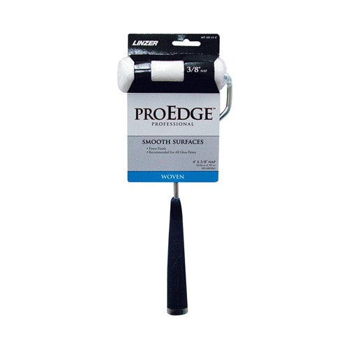 Linzer Pro Edge 4 in. W Mini Paint Roller Frame and Cover Threaded End — Model MT 101-11 0400