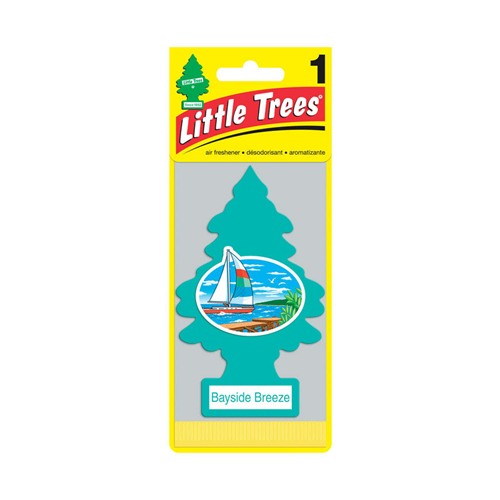 Little Trees Bayside Breeze Scent Car Air Freshener Solid 1 pk