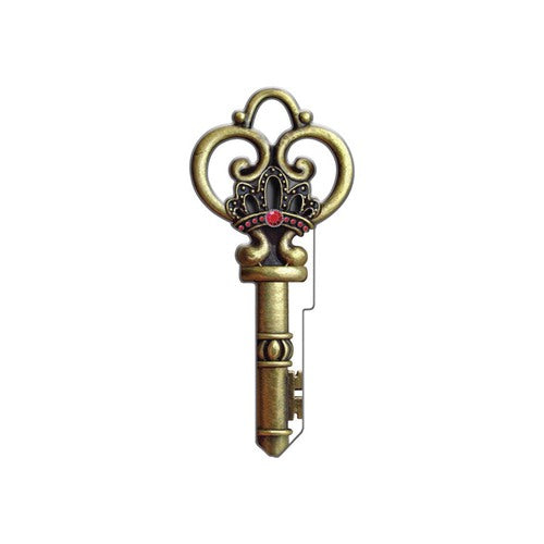 Lucky Line Skeleton House Key Blank Double For Kwikset KW1/11 Multicolored