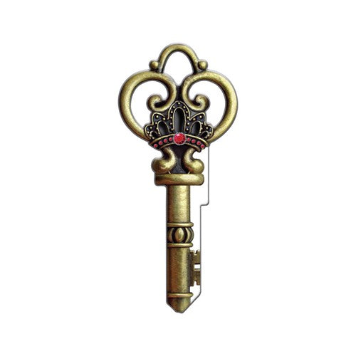 Lucky Line Skeleton House Key Blank Single Multicolored