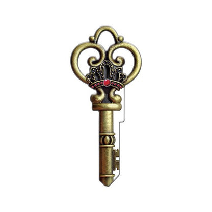 Lucky Line Skeleton House Key Blank Single Multicolored