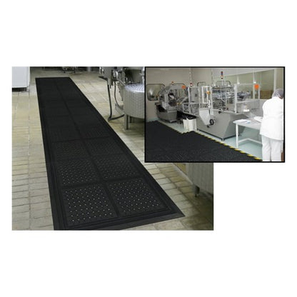 M+A Matting Hog Heaven® Drainable Modular Tiles & Linkable Mats