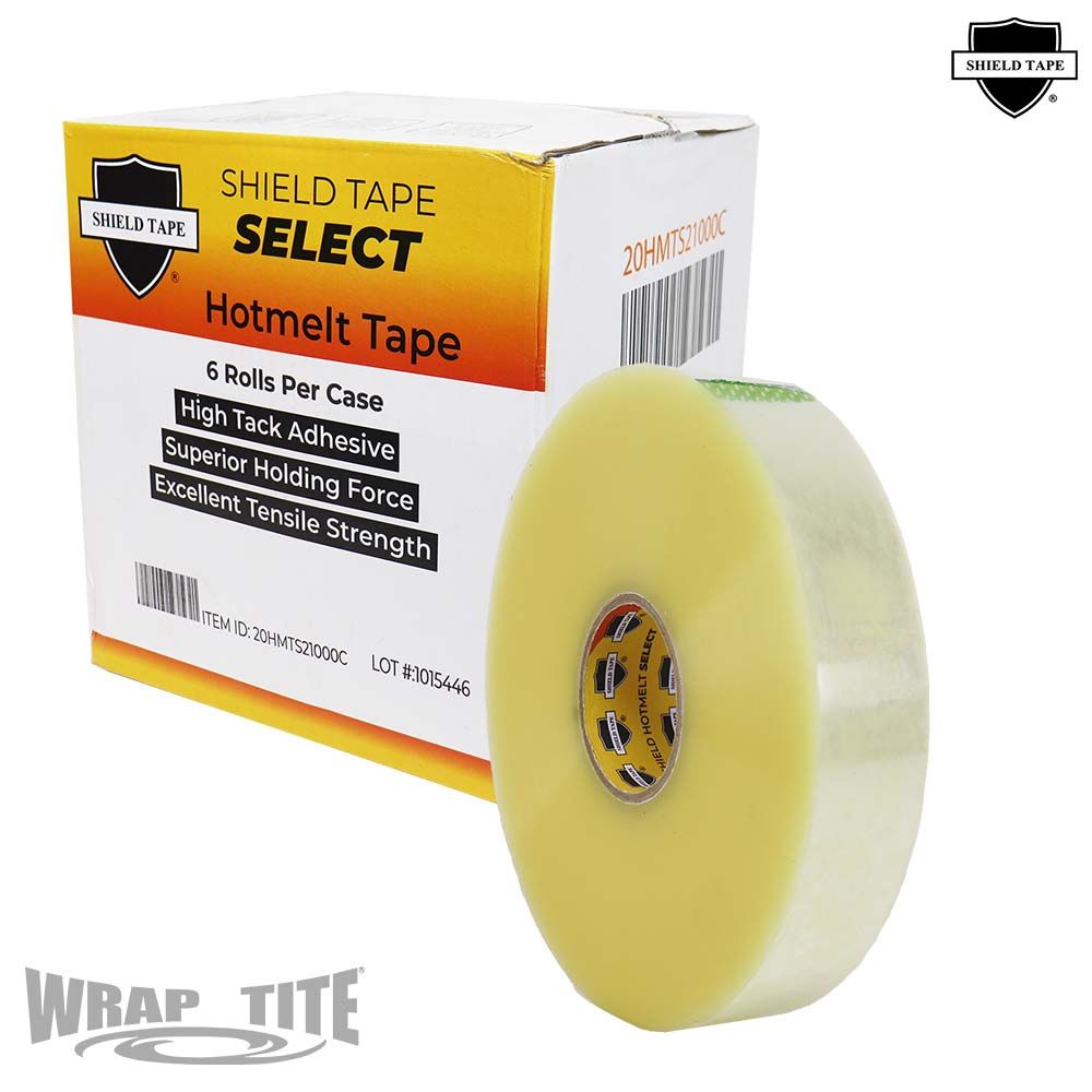 WrapTite Hotmelt Select Carton Sealing Tape - 16HMTS31000C