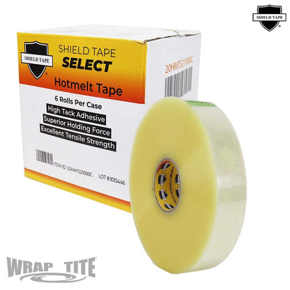 WrapTite Hotmelt Select Carton Sealing Tape - 16HMTS31000C