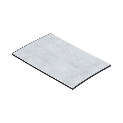 Magnet Source 1 in. L X .5 in. W Black Magnetic Tape Strips 12