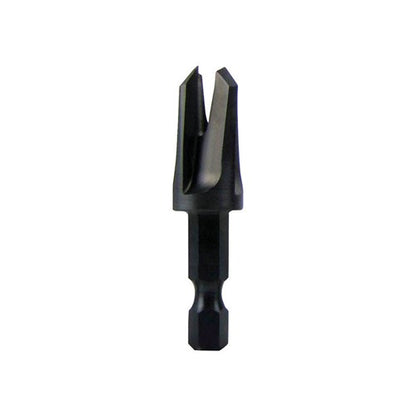Make it Snappy 1/4 in. X 2 in. L Steel Tapered Plug Cutter Hex 1 pc