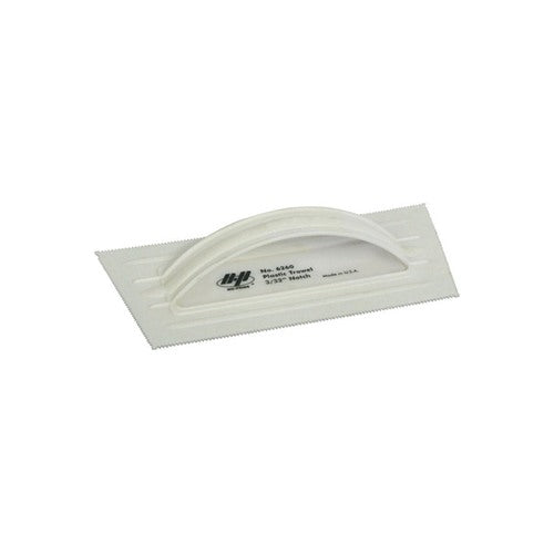 Marshalltown QLT 4-1/4 in. W X 9-1/2 in. L Plastic V Notched Trowel