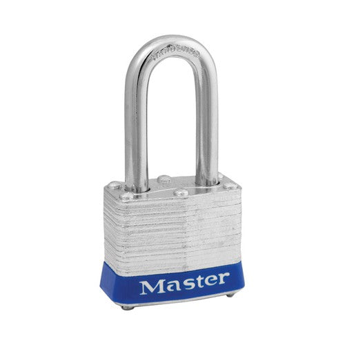Master Lock 1-5/16 in. H X 1-9/16 in. W Steel 4-Pin Cylinder Exterior Padlock