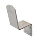 Restroom Direct ArmPull AP01 brushed stainless steel hands-free forearm door opener mounted on a restroom door