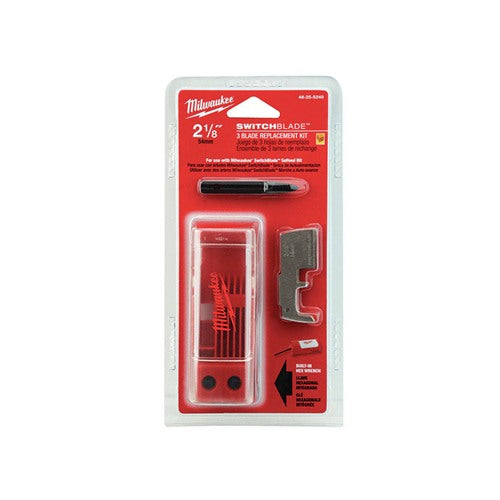 Milwaukee Switchblade Hardened Steel Wood Chiseling Replacement Switchblade 2-1/8 in. L 5 pc