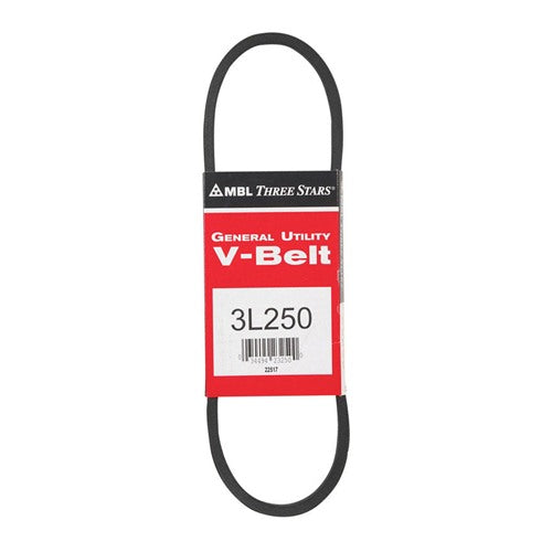 Mitsuboshi FHP General Utility V-Belt 0.38 in. W X 25 in. L For Fractional Horsepower Motors