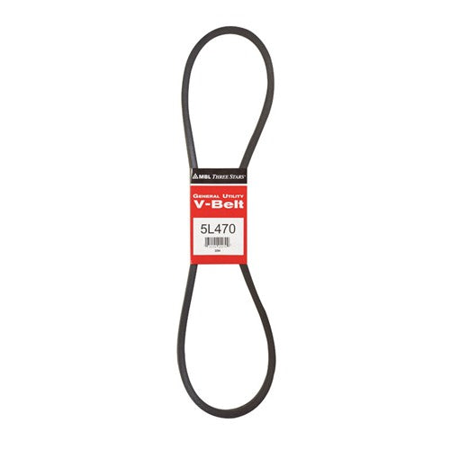 Mitsuboshi FHP General Utility V-Belt 0.63 in. W X 47 in. L For Fractional Horsepower Motors