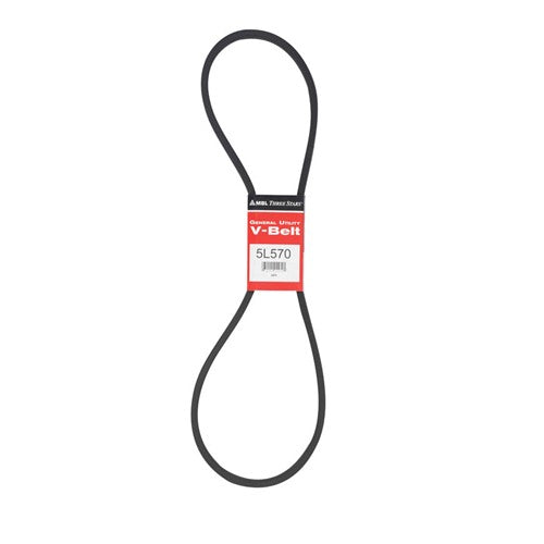Mitsuboshi FHP General Utility V-Belt 0.63 in. W X 57 in. L For Fractional Horsepower Motors