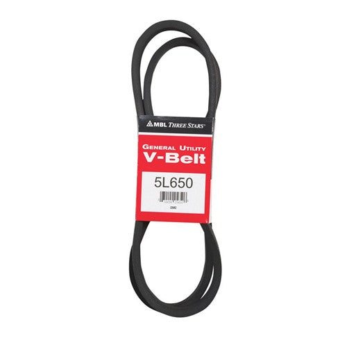 Mitsuboshi FHP General Utility V-Belt 0.63 in. W X 65 in. L For Fractional Horsepower Motors