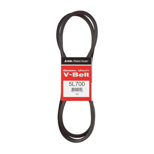 Mitsuboshi FHP General Utility V-Belt 0.63 in. W X 70 in. L For Fractional Horsepower Motors