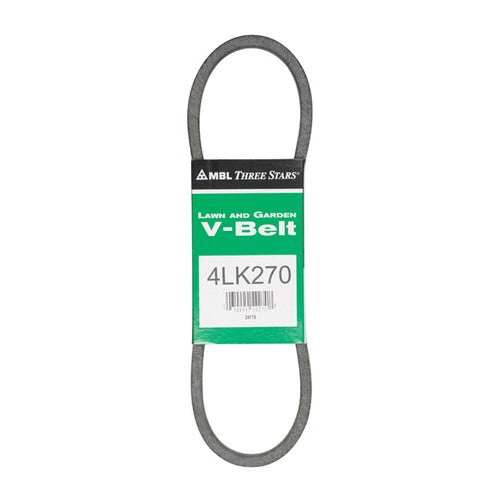 Mitsuboshi Super KB Standard V-Belt 0.5 in. W X 27 in. L For Riding Mowers