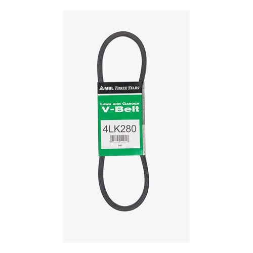 Mitsuboshi Super KB Standard V-Belt 0.5 in. W X 28 in. L For Riding Mowers
