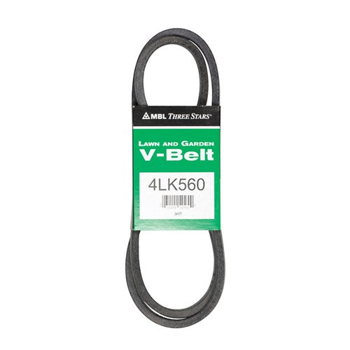 Mitsuboshi Super KB Standard V-Belt 0.5 in. W X 56 in. L For Riding Mowers