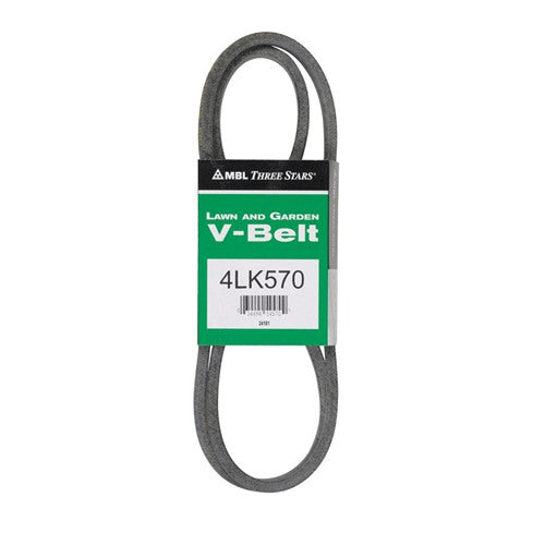 Mitsuboshi Super KB Standard V-Belt 0.5 in. W X 57 in. L For Riding Mowers