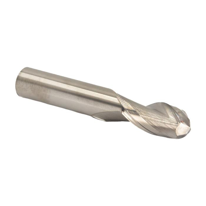2 Flute, Single End, Ball Cbd End Mill - Drill America