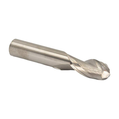 2 Flute, Single End, Ball Cbd End Mill - Drill America