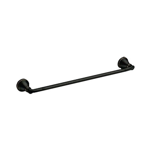 Moen Hilliard Mediterranean Bronze Towel Bar 18 in. L Metal