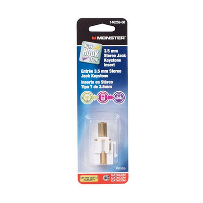 Monster Just Hook It Up Stereo Jack Cable 1 pk